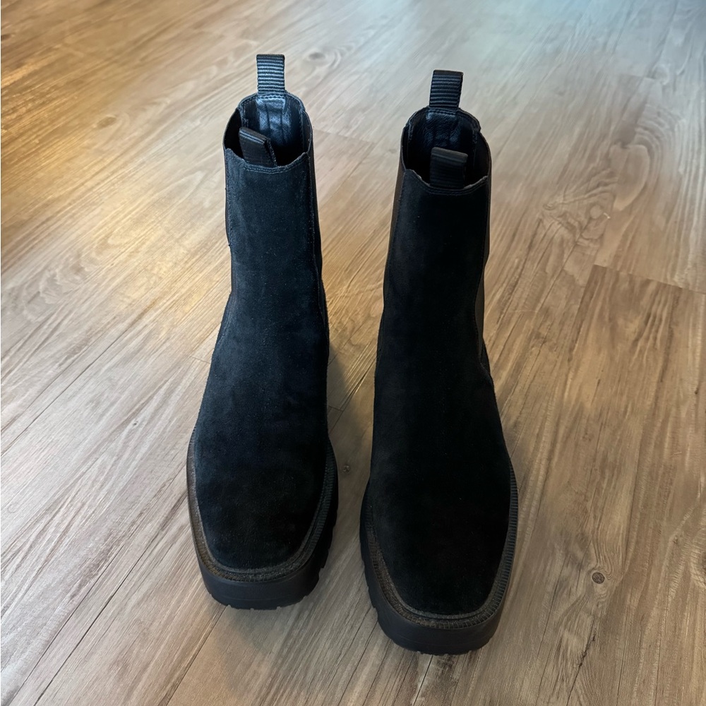 Sam Edelman Suede Ankle Boots (Waterproof)